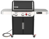Weber GENESIS EX-325s Series 37510001 Smart Gas Grill, 39,000 Btu, Natural Gas, 3-Burner, Enclosed Cabinet Storage